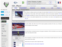 Tablet Screenshot of glc-player.net